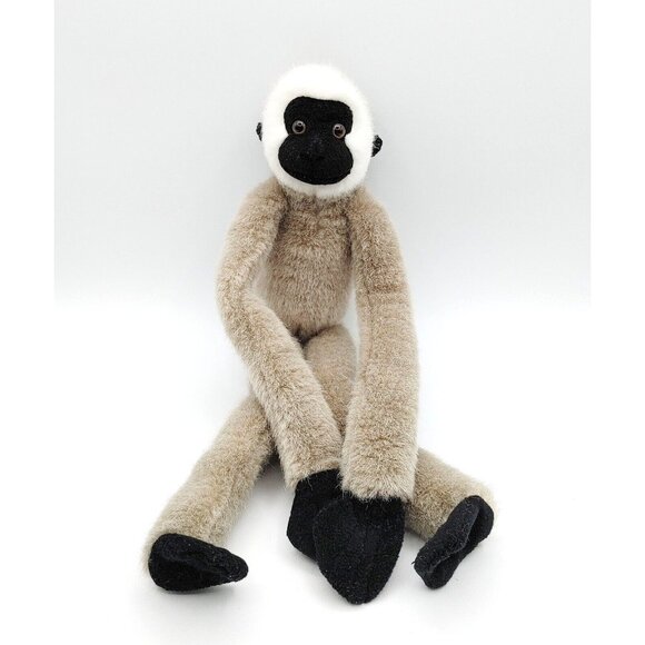 Wild Republic K&M Hanging Spider Monkey Plush Toy Stuffed Animal Beige Tan - Picture 1 of 5